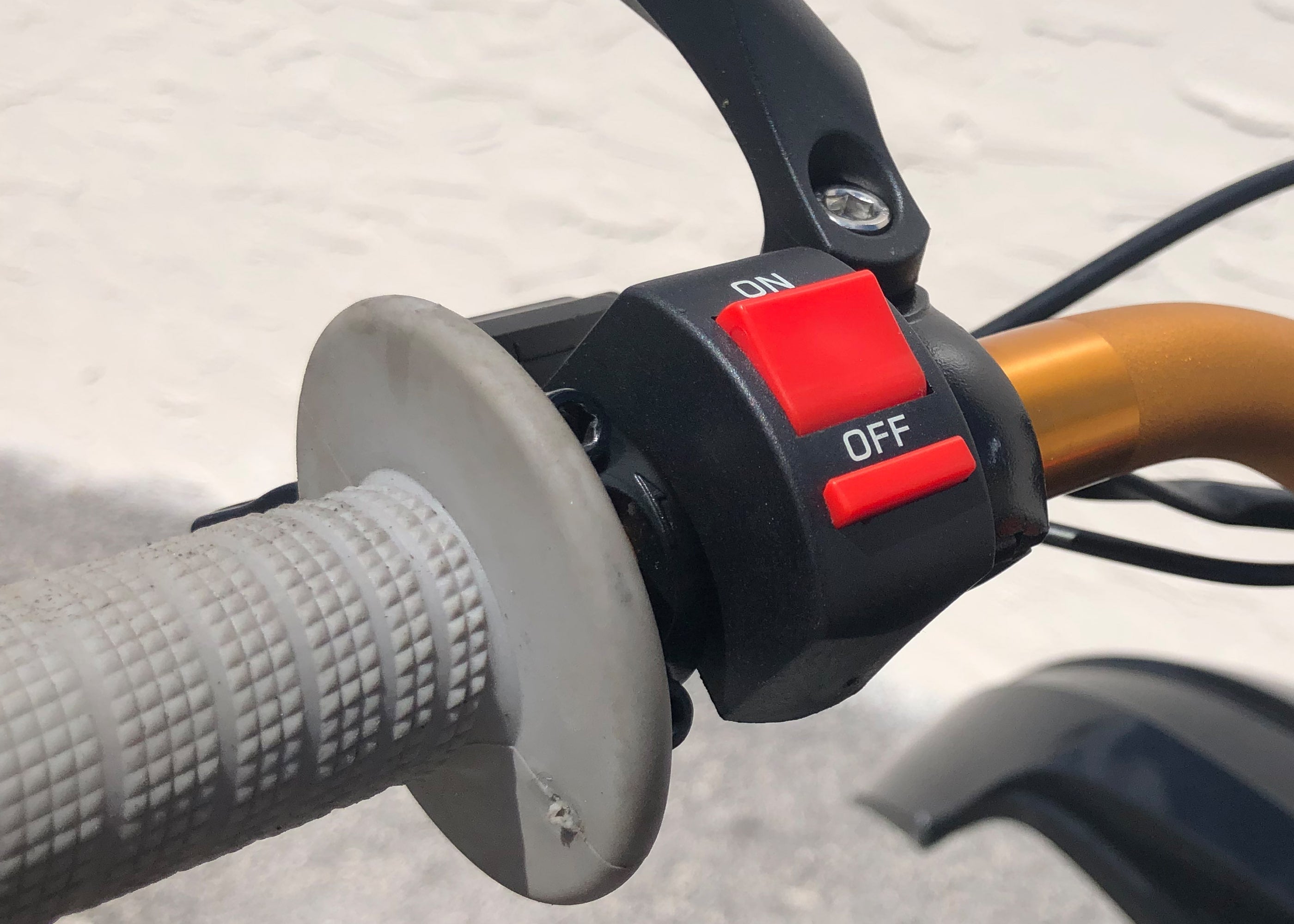 GritShift Sleeper Headlight Kill Switch | E-Bike