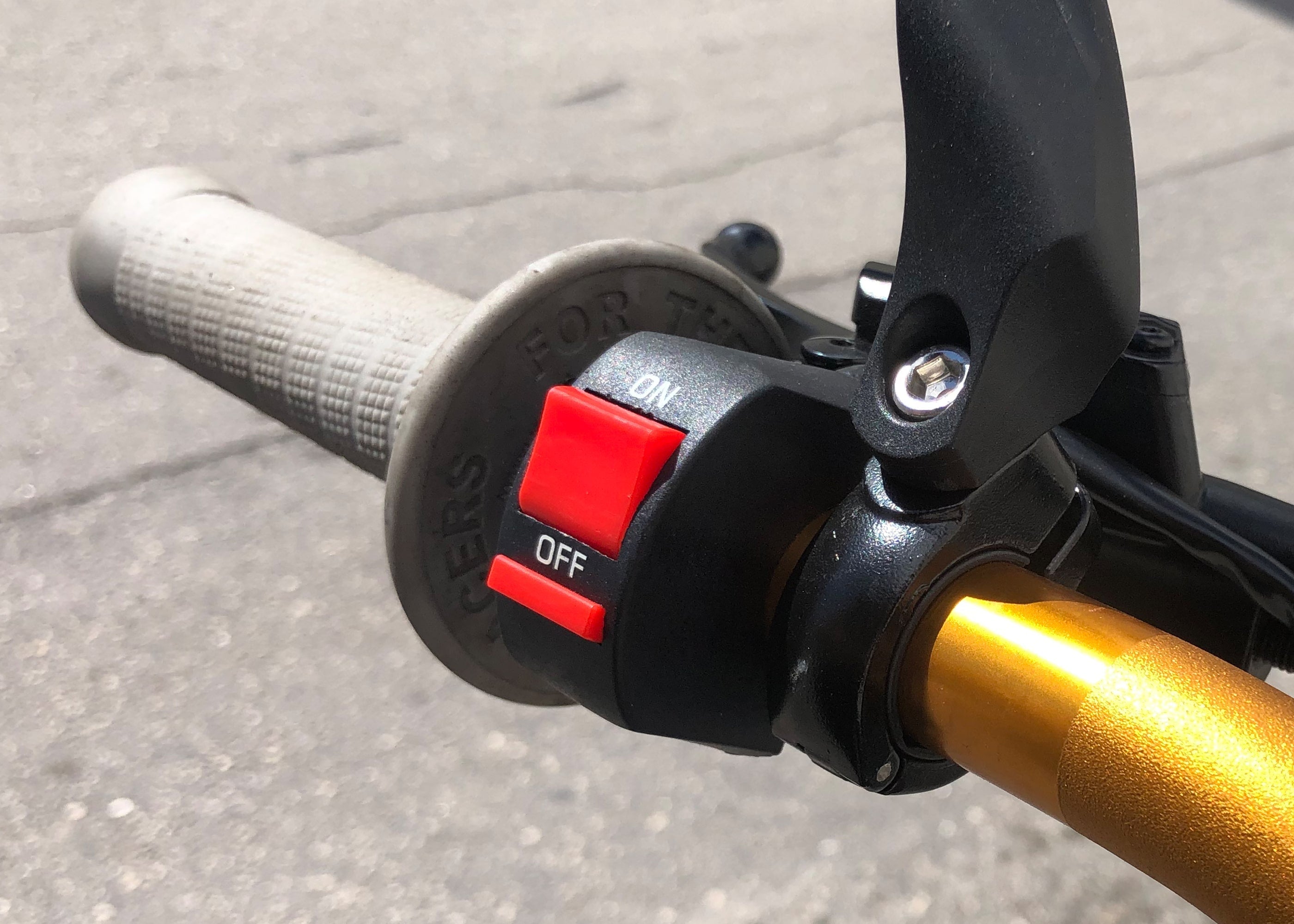 GritShift Sleeper Headlight Kill Switch | E-Bike