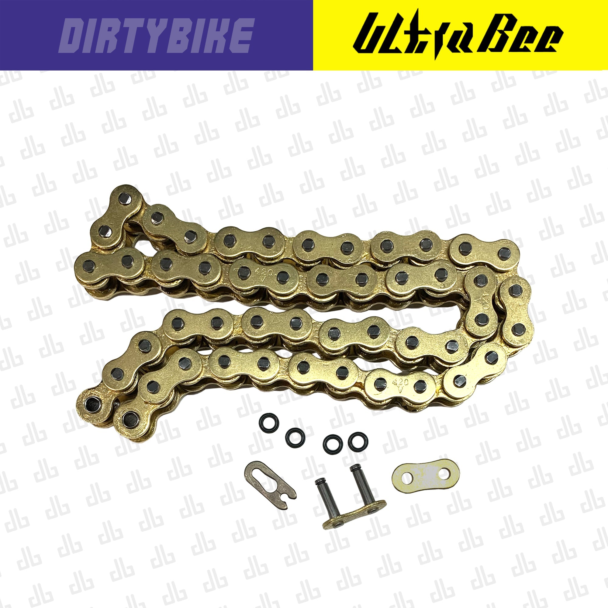 Primary Drive Sealed X-Ring Replacement 420 Chain | Surron Ultra Bee