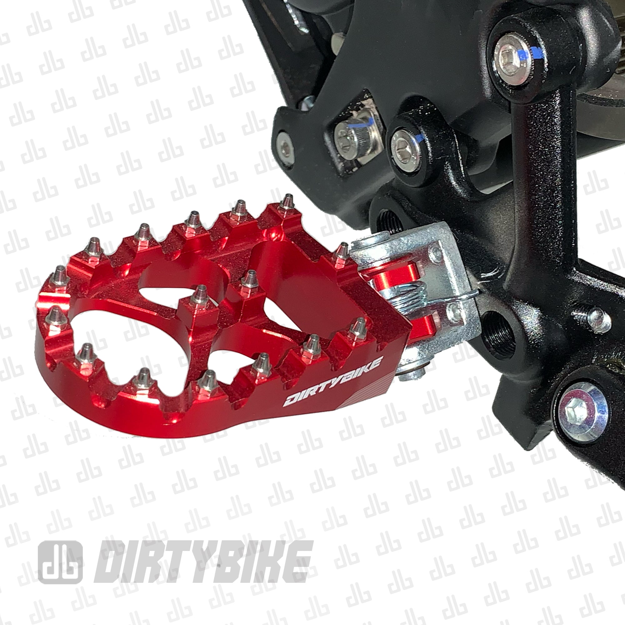 DirtyBike CNC Aluminum Foot Pegs for SurRon LBX, E-Ride Pro