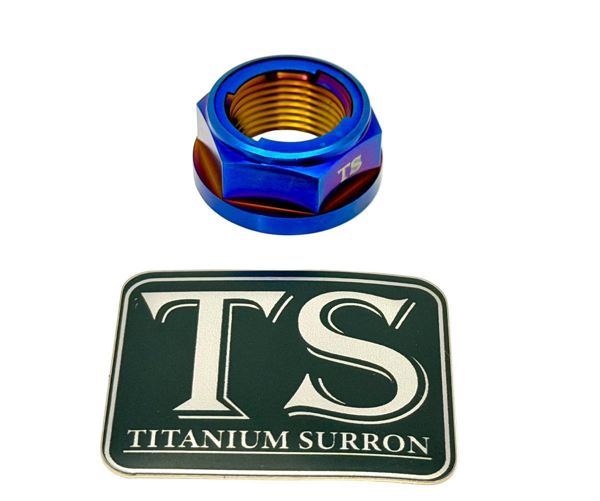 Titanium Rear Axle / Motor Shaft Nut