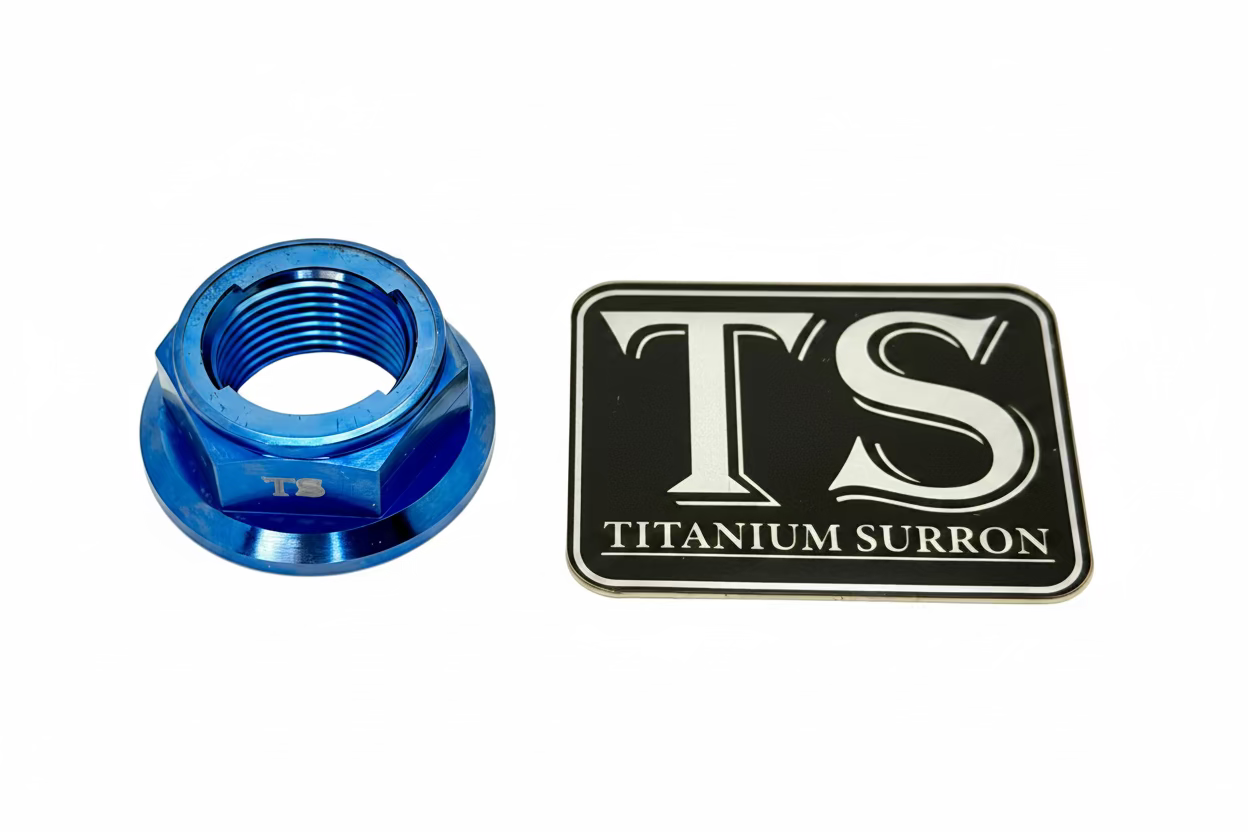 Titanium Rear Axle / Motor Shaft Nut
