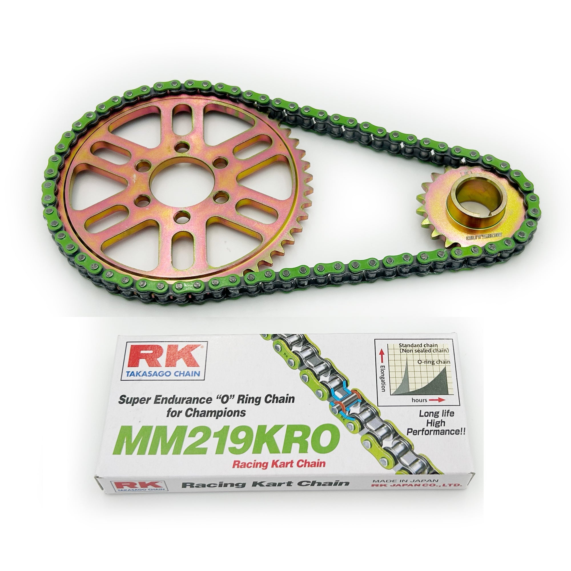 edirtybike 219 RK Sealed O-Ring | Primary Belt to Chain Conversion Kit | E Ride Pro SR