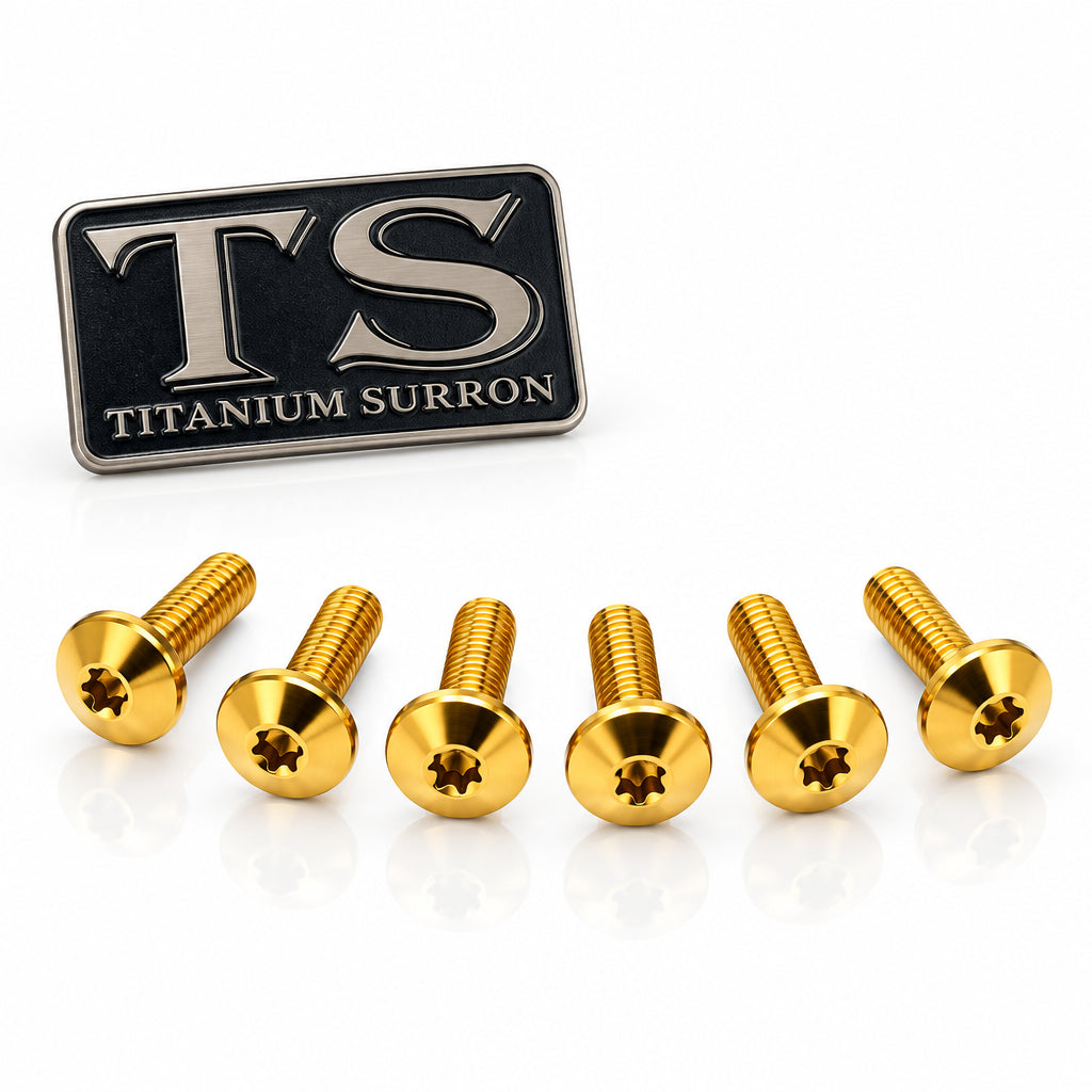 Front Rotor Screws - Surron, Talaria, Segway Titanium