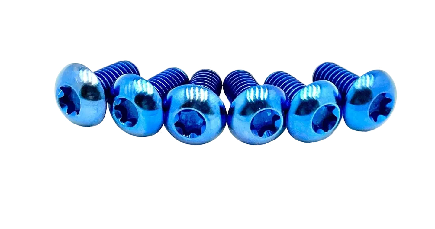 Titanium Side Cover Bolts for Talaria XXX (9 Pieces)