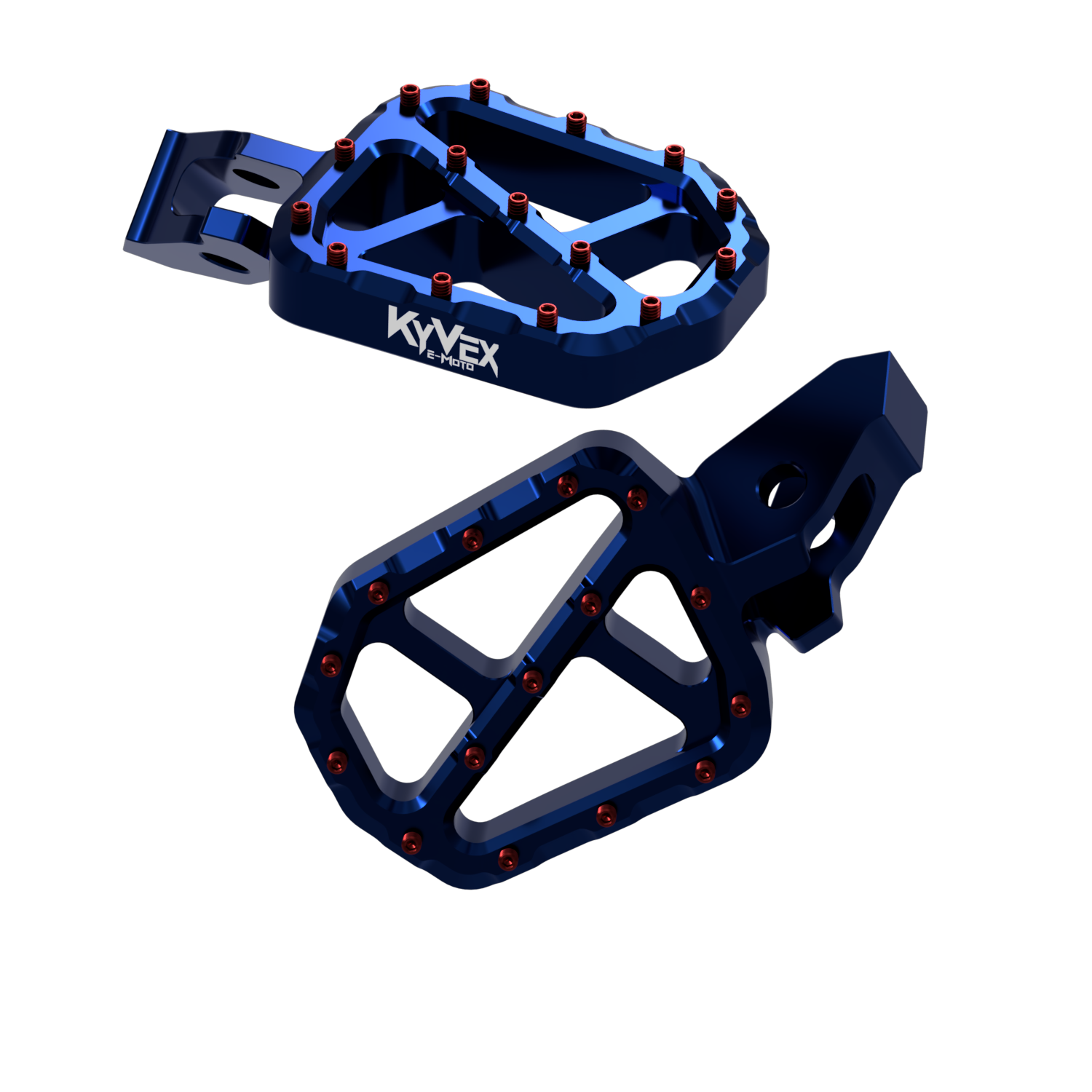 KyVex Billet Wide Foot Pegs - Ultra Bee