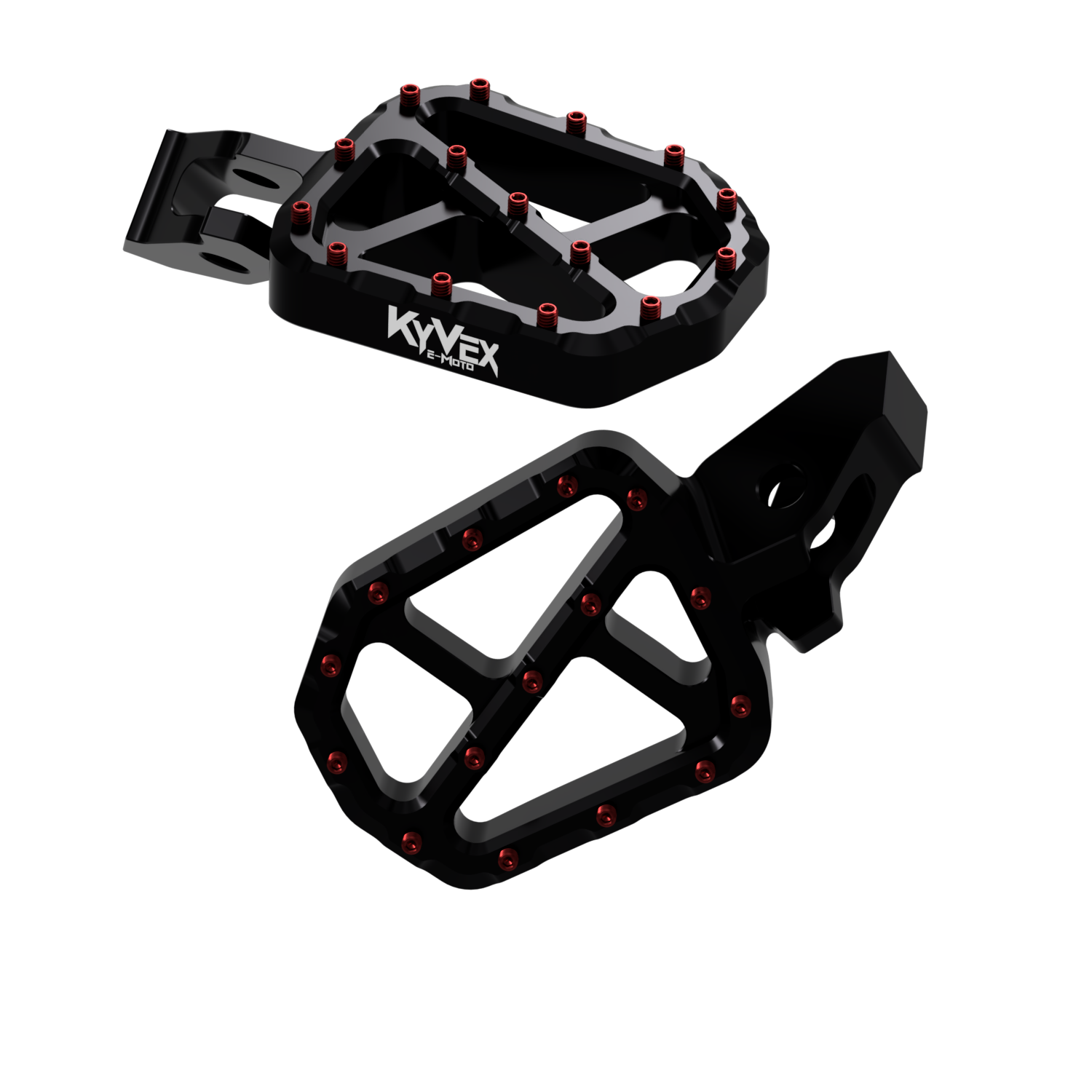 KyVex Billet Wide Foot Pegs - Ultra Bee