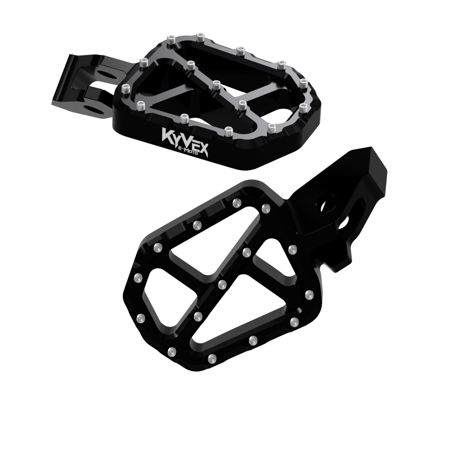 KyVex Billet Wide Foot Pegs - Ultra Bee