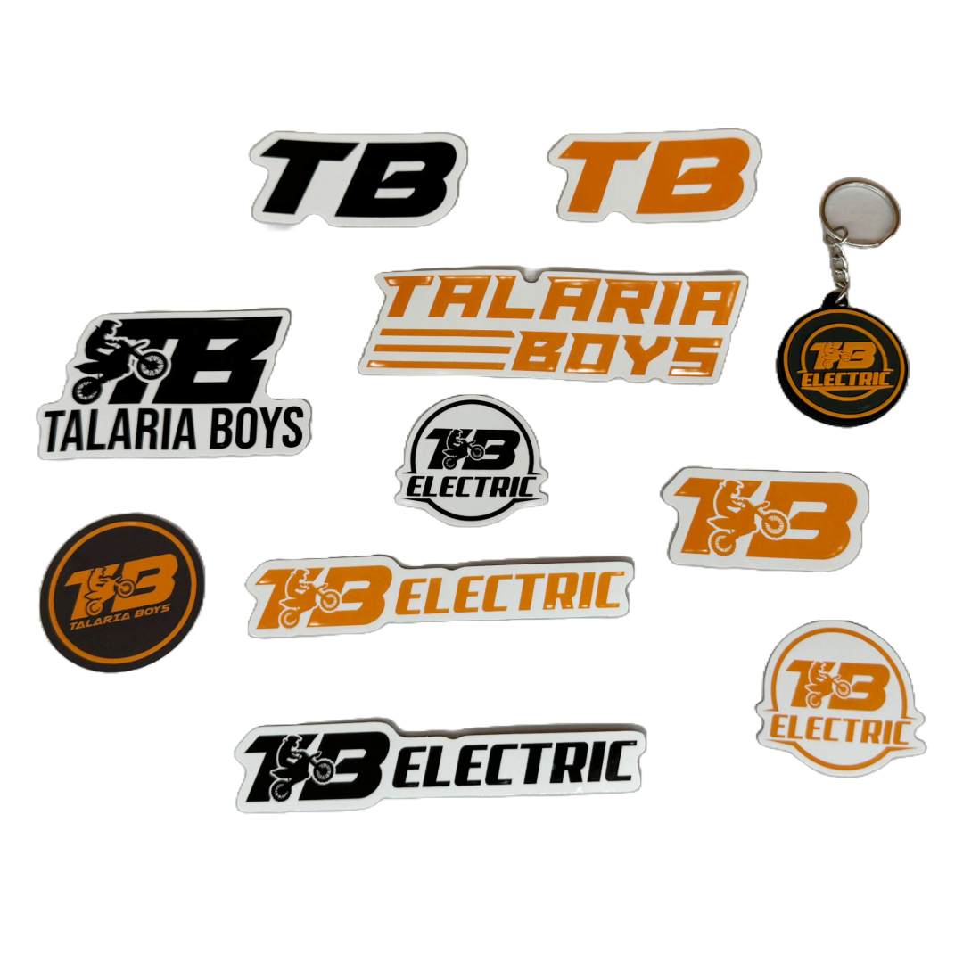 TB Keychain and Sticker Pack