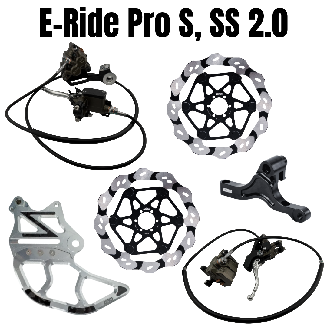 Ebike Garage Full Moto Brake Conversion Kit // E-Ride Pro S, SS 2.0