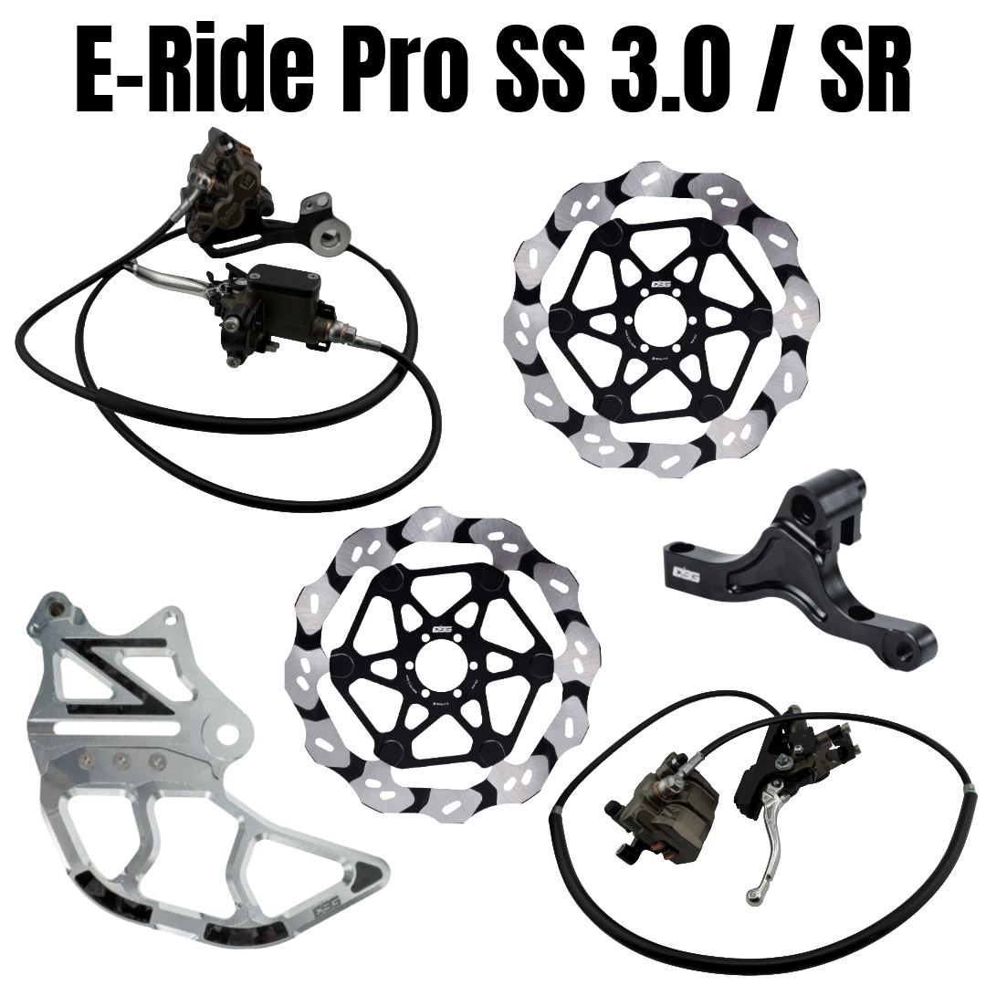 Ebike Garage Full Moto Brake Conversion Kit // E-Ride Pro SS 3.0,SR