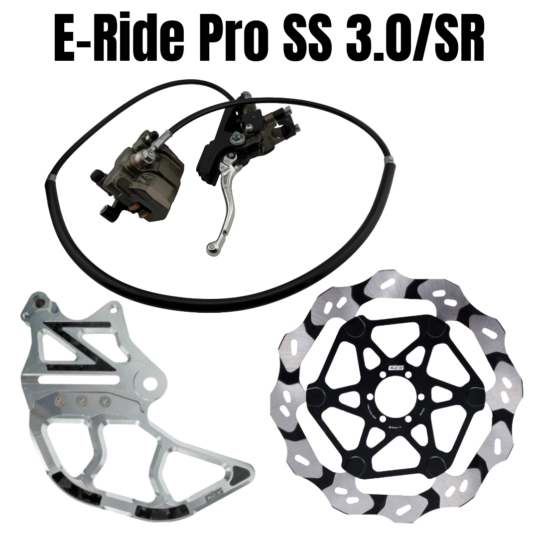 Ebike Garage Rear Caliper Moto Brake Conversion Kit // E-Ride Pro SS 3.0/SR