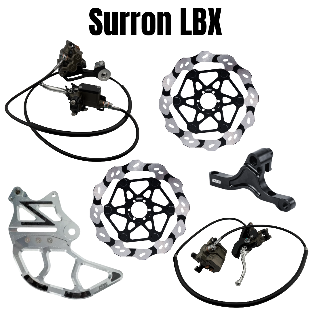 Ebike Garage Full Moto Brake Conversion Kit // Surron LBX