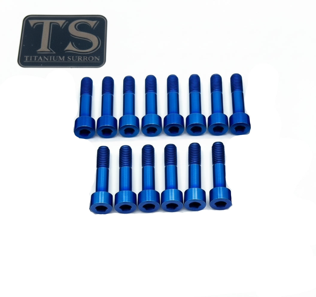 Altis Sigma Drivetrain Cover Custom 6 or 8 Piece Titanium Bolt Kit