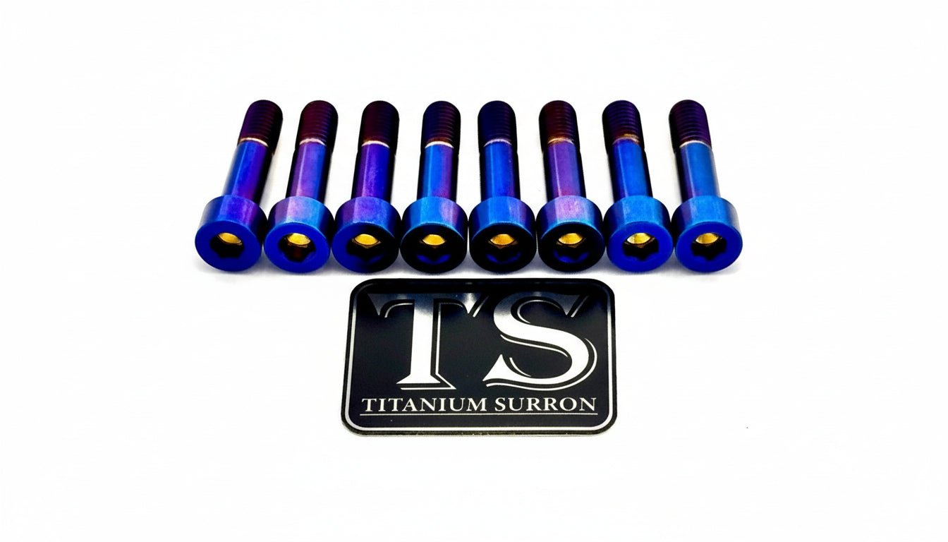 Altis Sigma Drivetrain Cover Custom 6 or 8 Piece Titanium Bolt Kit