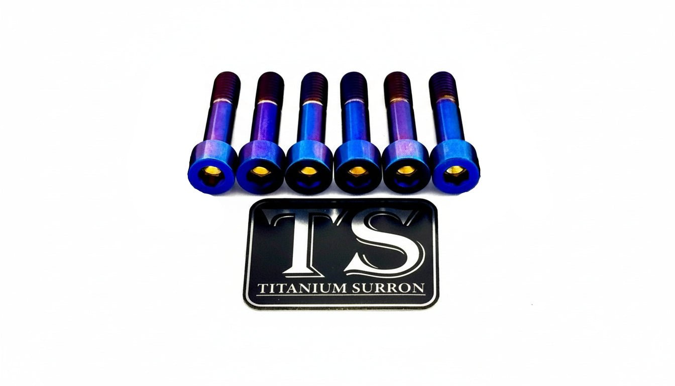 Altis Sigma Drivetrain Cover Custom 6 or 8 Piece Titanium Bolt Kit