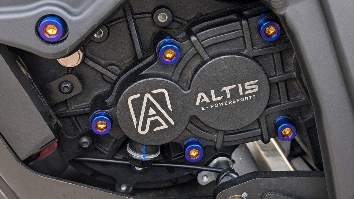 Altis Sigma Drivetrain Cover Custom 6 or 8 Piece Titanium Bolt Kit
