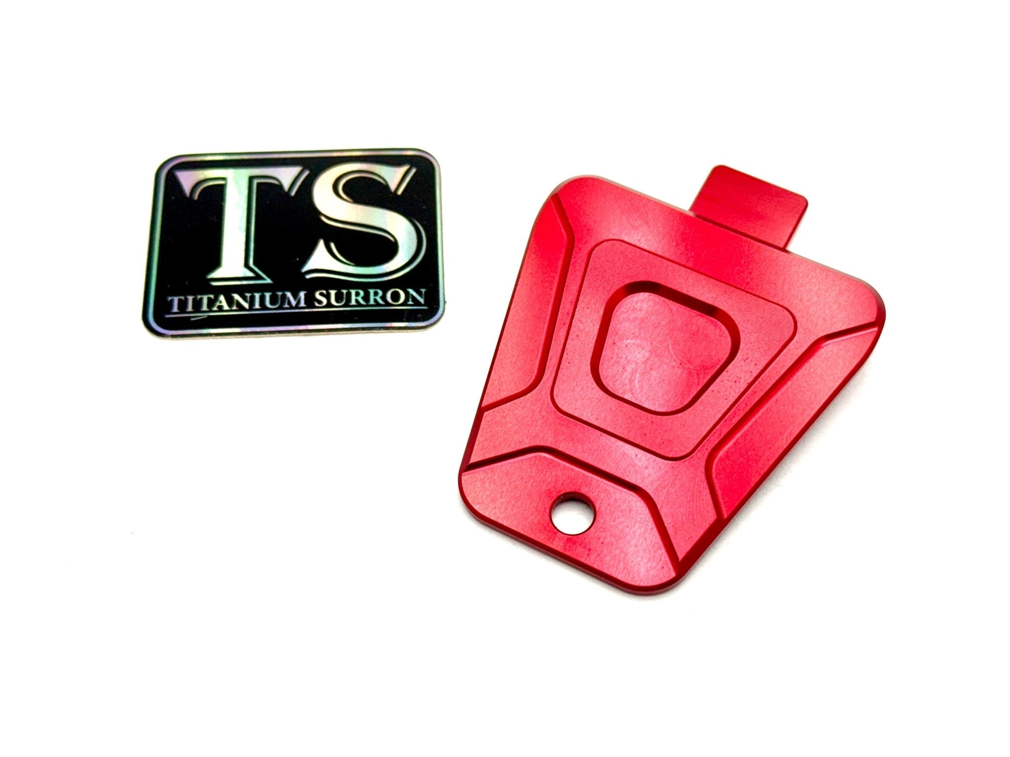 Custom CNC Aluminum Horn Delete Cover E-Ride Pro