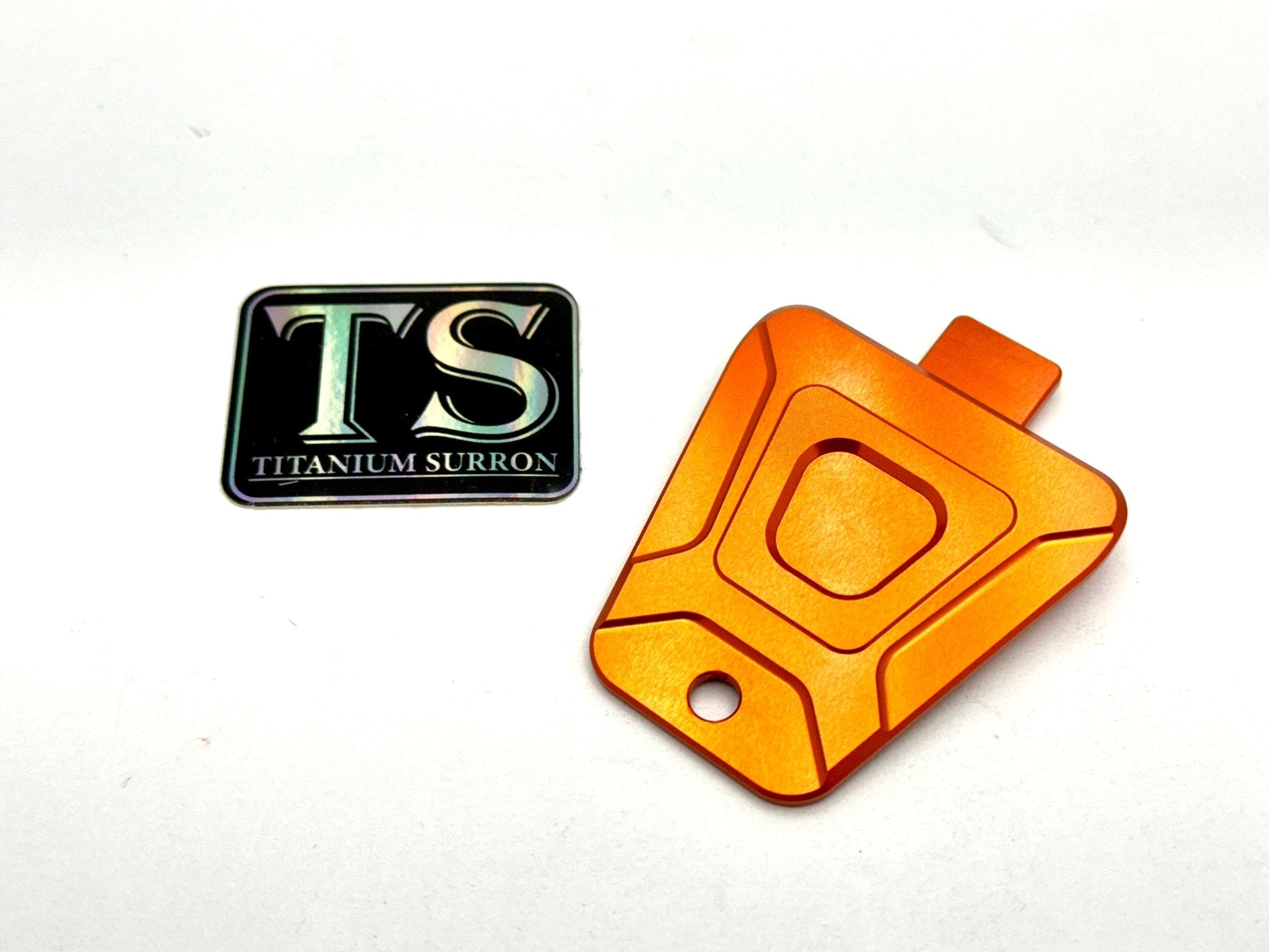 Custom CNC Aluminum Horn Delete Cover E-Ride Pro