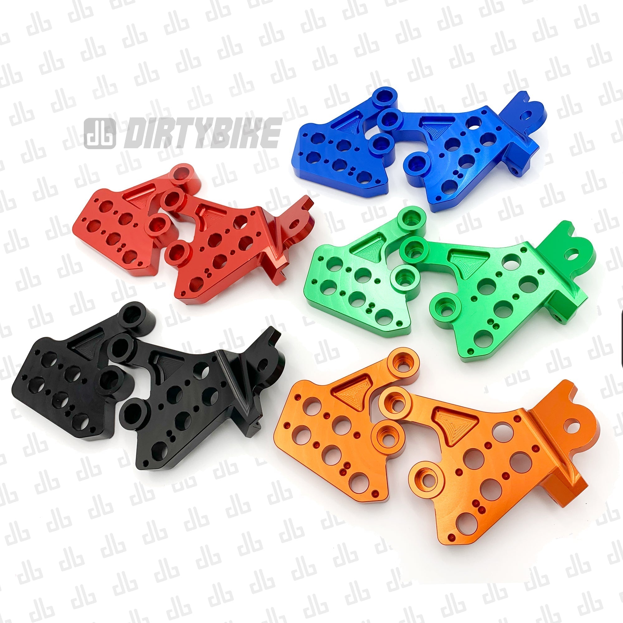 DirtyBike CNC Aluminum Foot Peg Bracket for Surron LBX - TB Electric