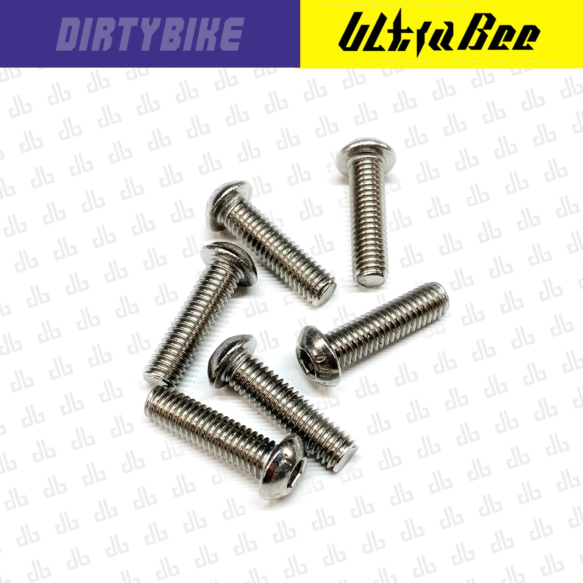 DirtyBike Stainless Steel Bolts for Final Drive Front Sprocket Surron Ultra Bee - TB Electric