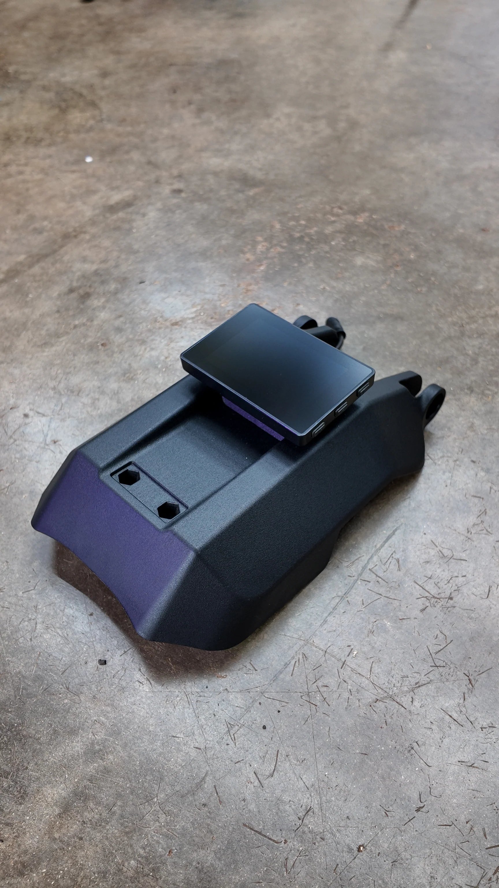 Project 9 E-Ride Pro Battery Cover Display Mount Relocate