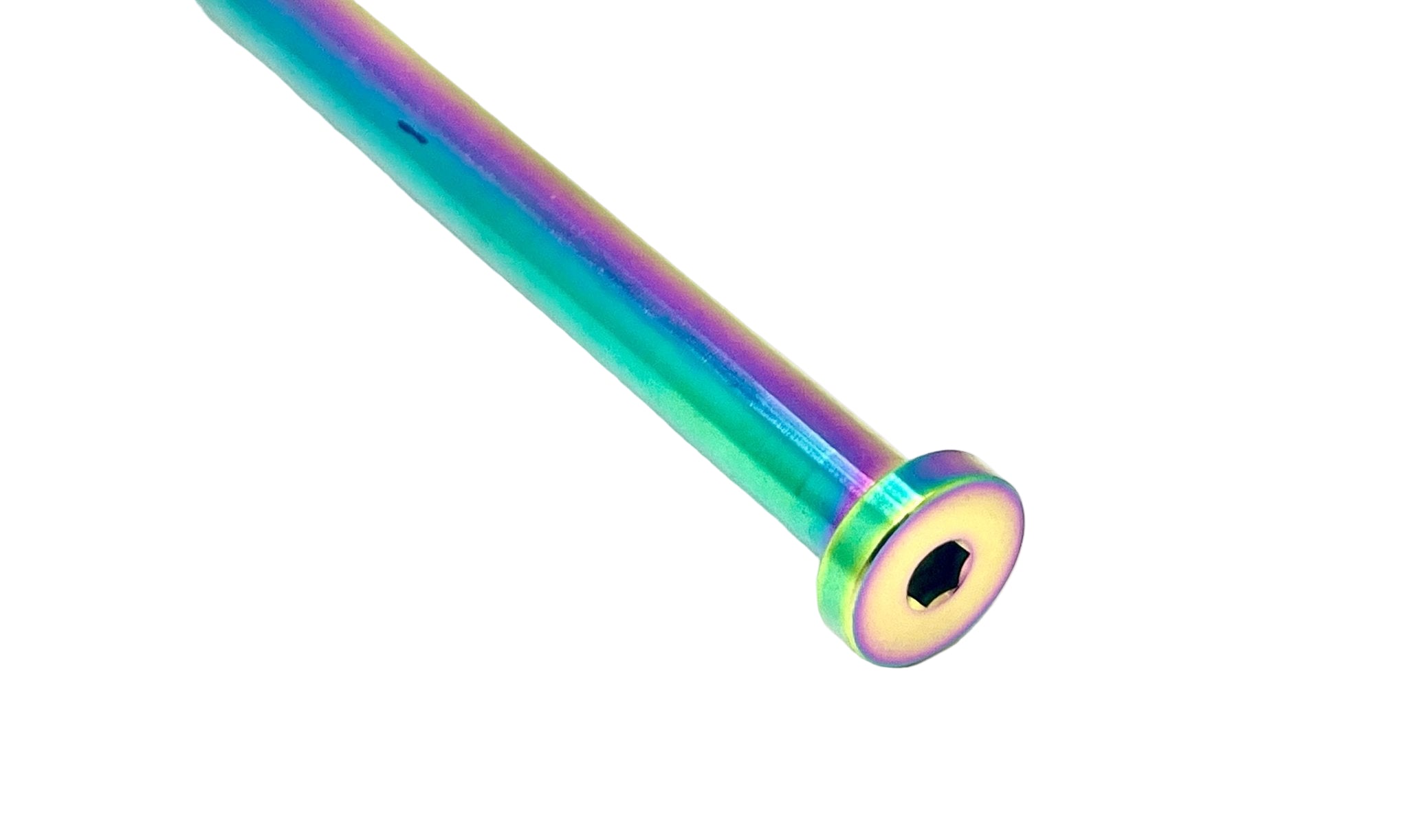 Titanium Rear Axle and Nut - E-Ride Pro