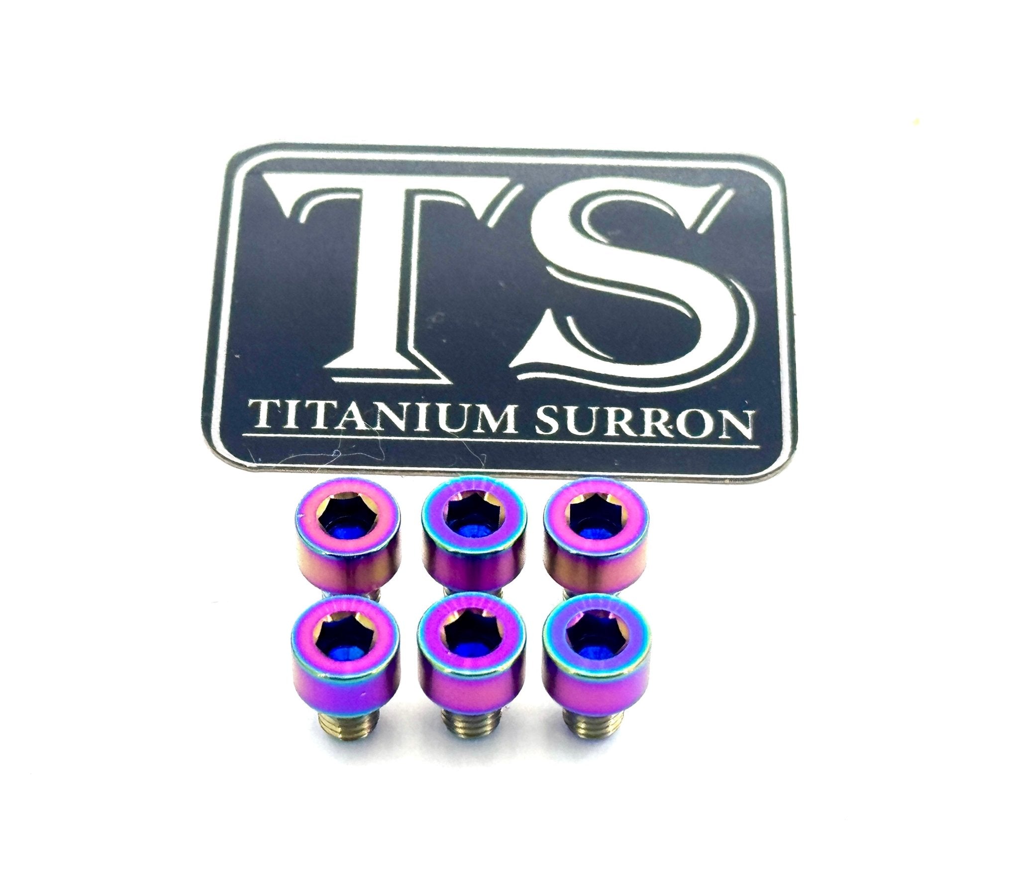 EBMX X9000 Heat Sink Titanium Bolt Kits (6)