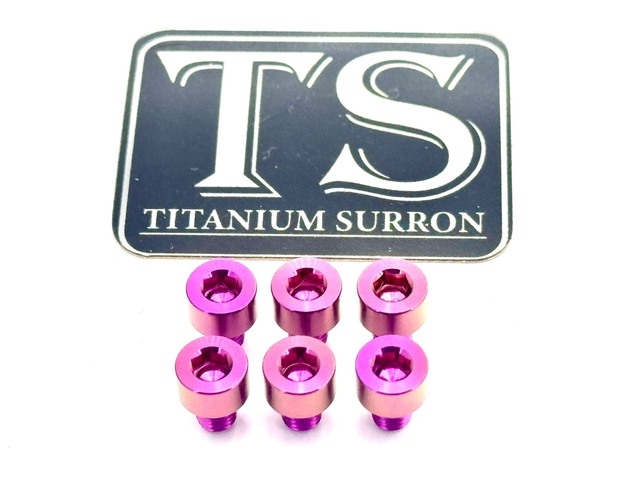 Titanium Heat Sink Bolt Kit for EBMX X9000 (6 pcs)