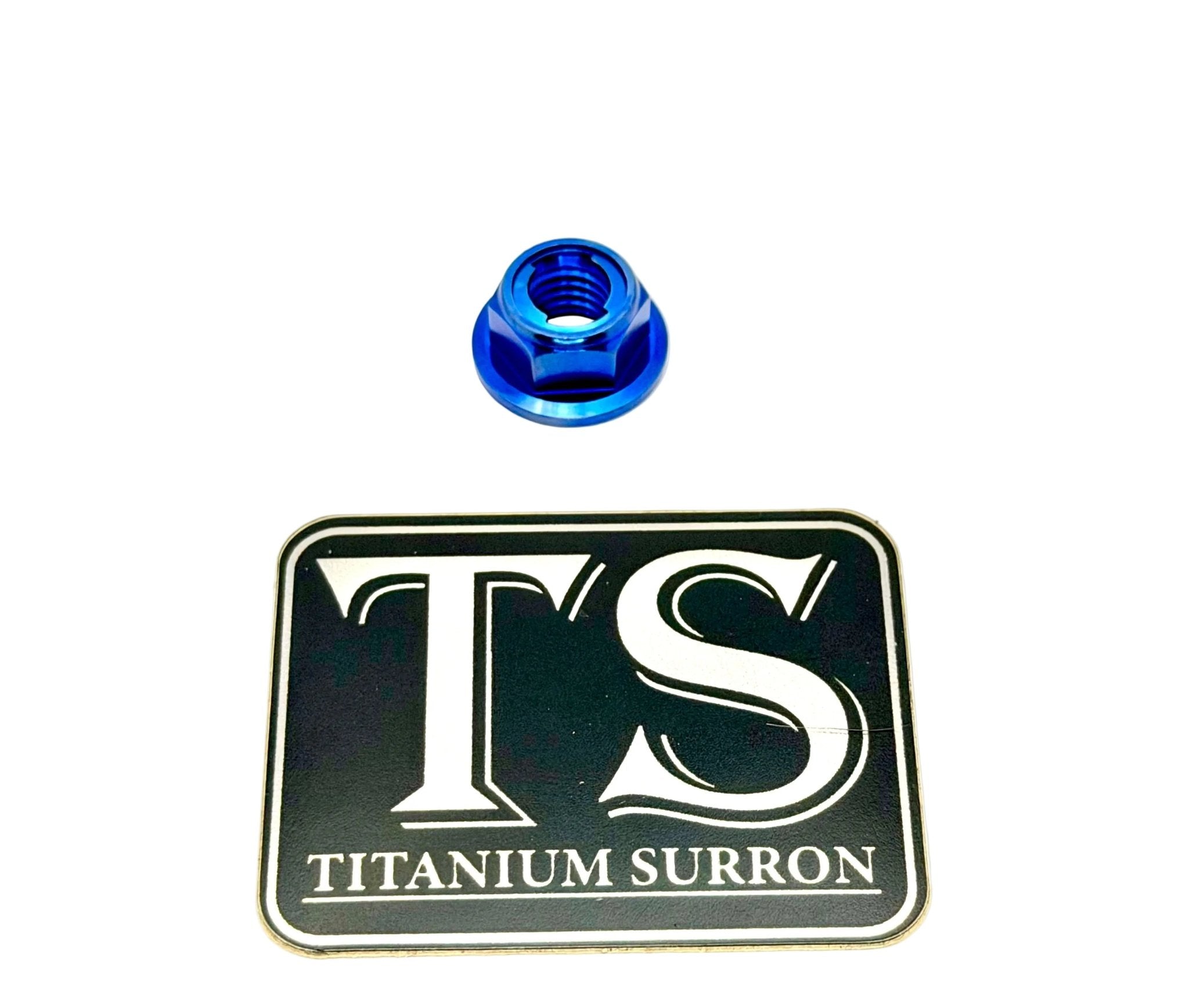 Titanium Lock Nut - M8x1.25