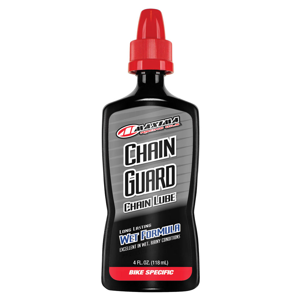 Maxima Chain Guard Wet Formula Chain Lube 4 oz.