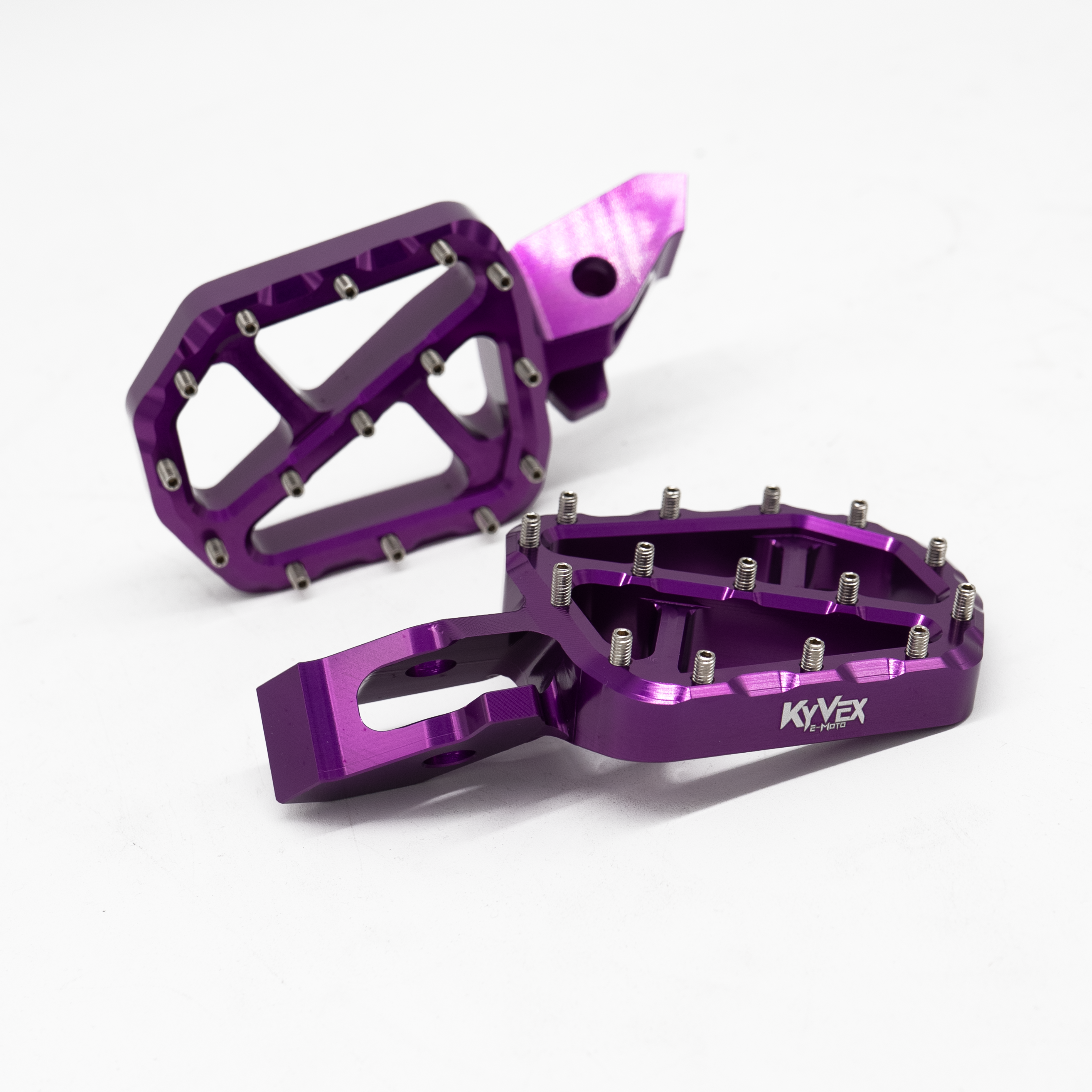 KyVex Billet Wide Foot Pegs - Ultra Bee