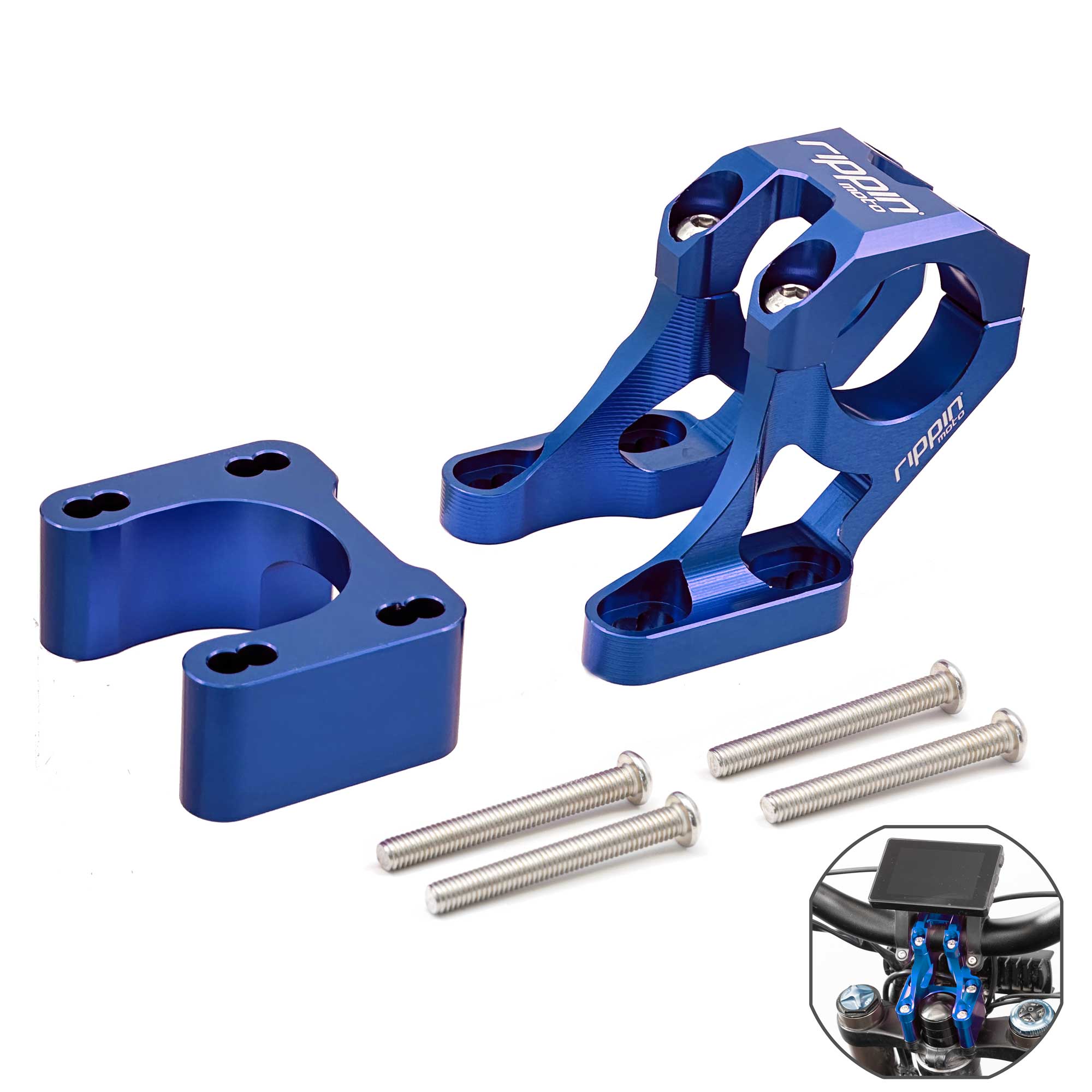 E-Moto Bar Mount for E-Ride PRO, Talaria & Surron LBX with 1