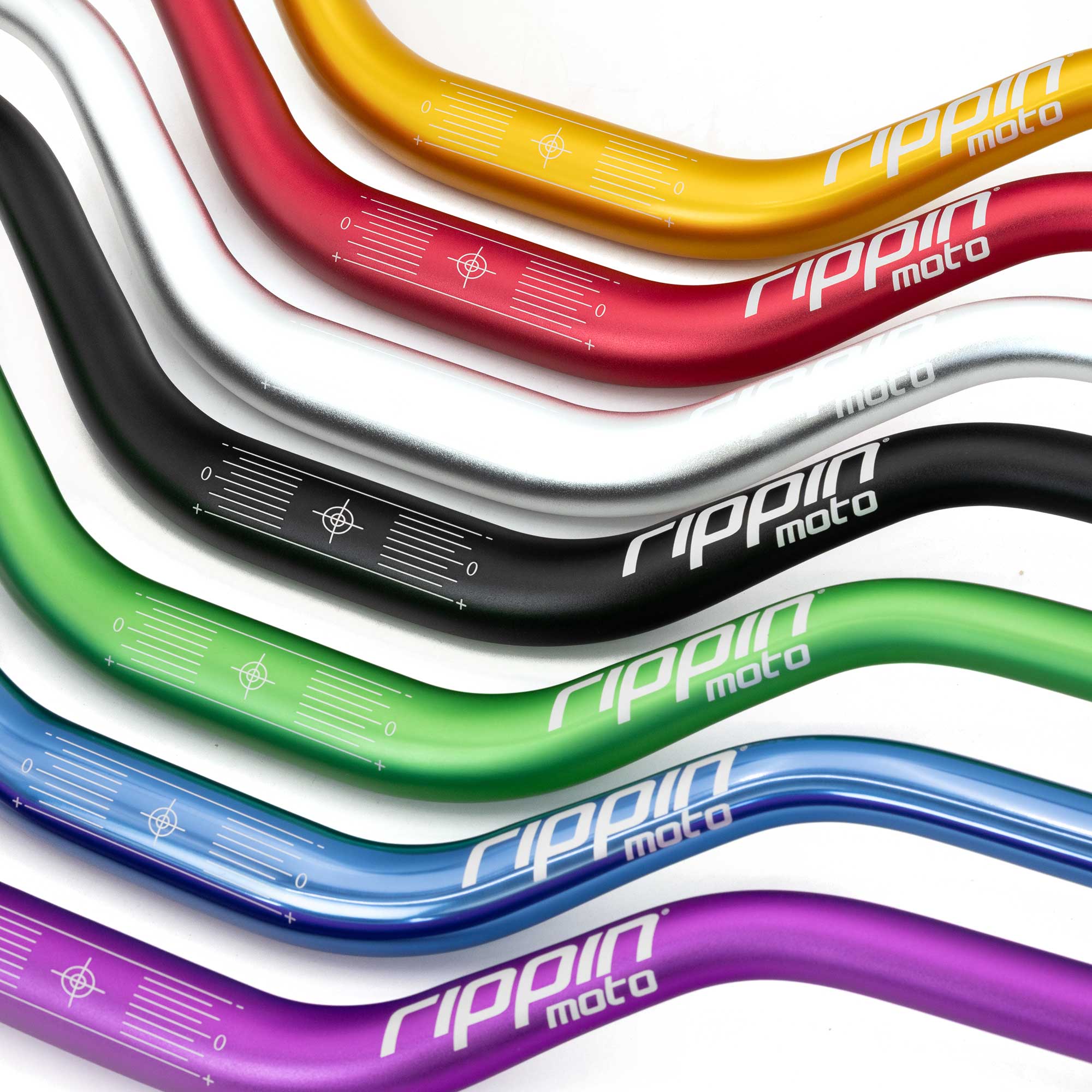 Rippin Moto RISE3 E-Moto Handlebars – 7075-T6 31.8mm Bars | TB