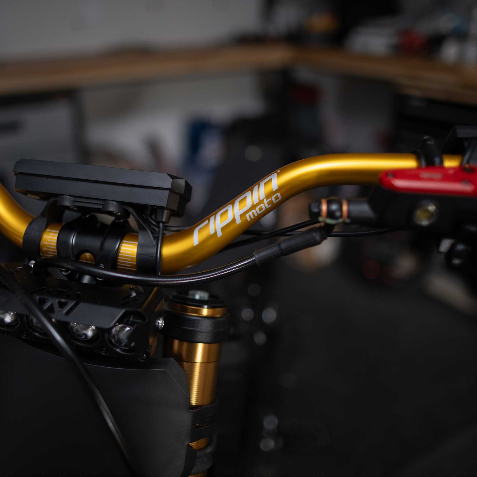 Rippin Moto RISE3 E-Moto Handlebars – 7075-T6 31.8mm Bars | TB