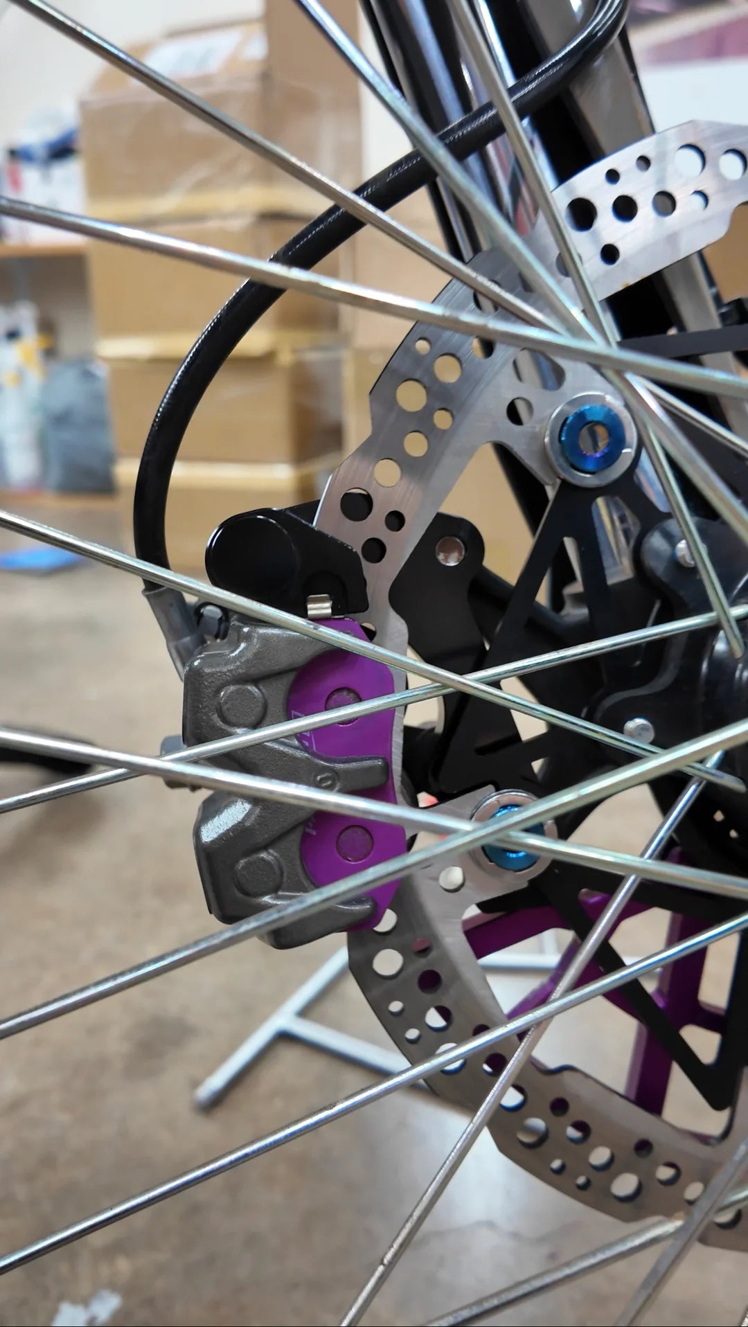 Project 9 Upgraded Brake Pads For Surron Ultra Bee