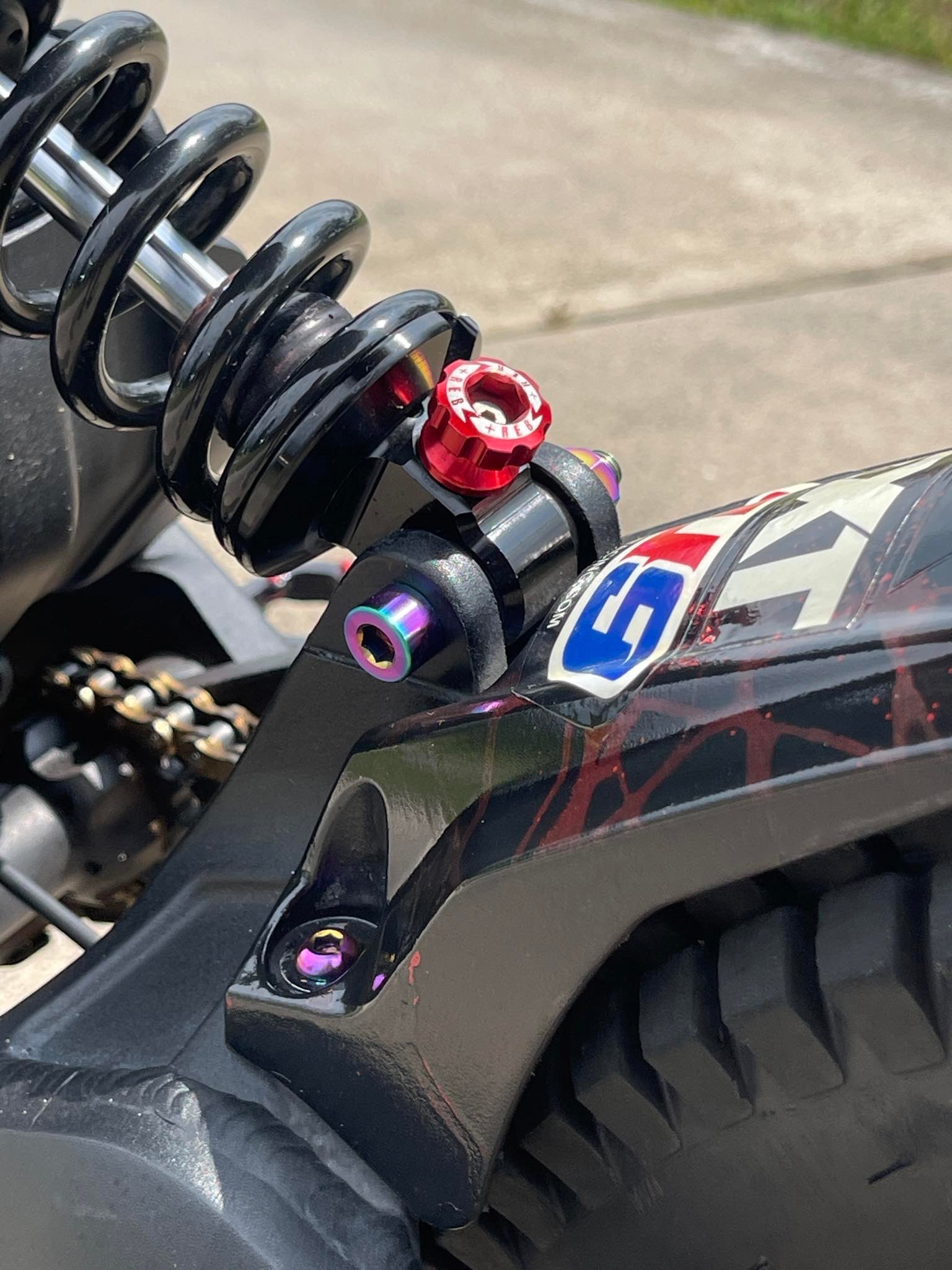 Talaria XXX Complete Titanium Body Kit