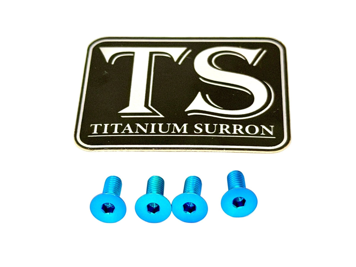 Titanium Baja Designs Headlight Cover Plate Bolts (4)