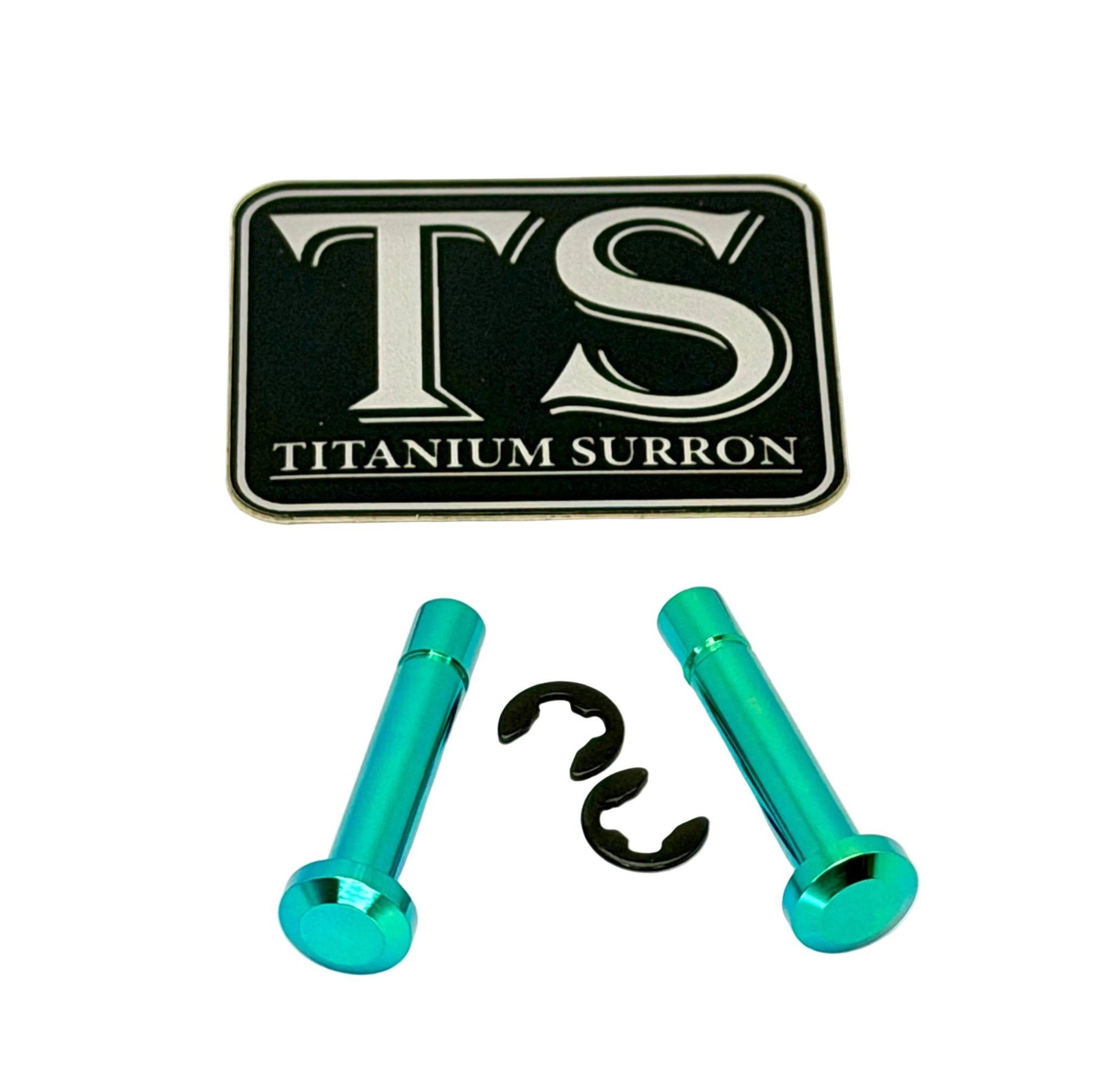 Titanium Battery Lid Pins - Surron LBS LBX, Segway X160 X260