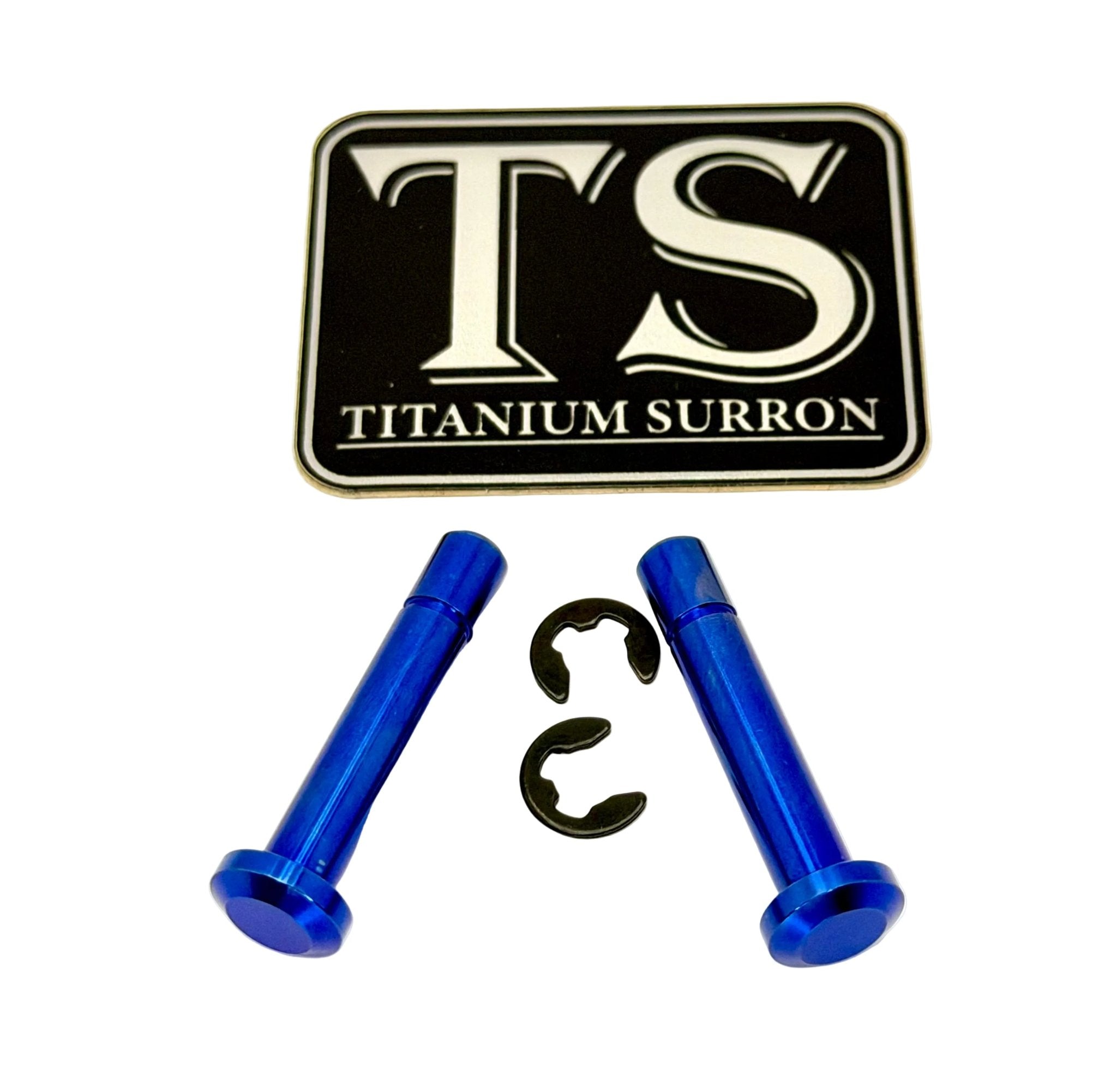 Titanium Battery Lid Pins - Surron LBS LBX, Segway X160 X260