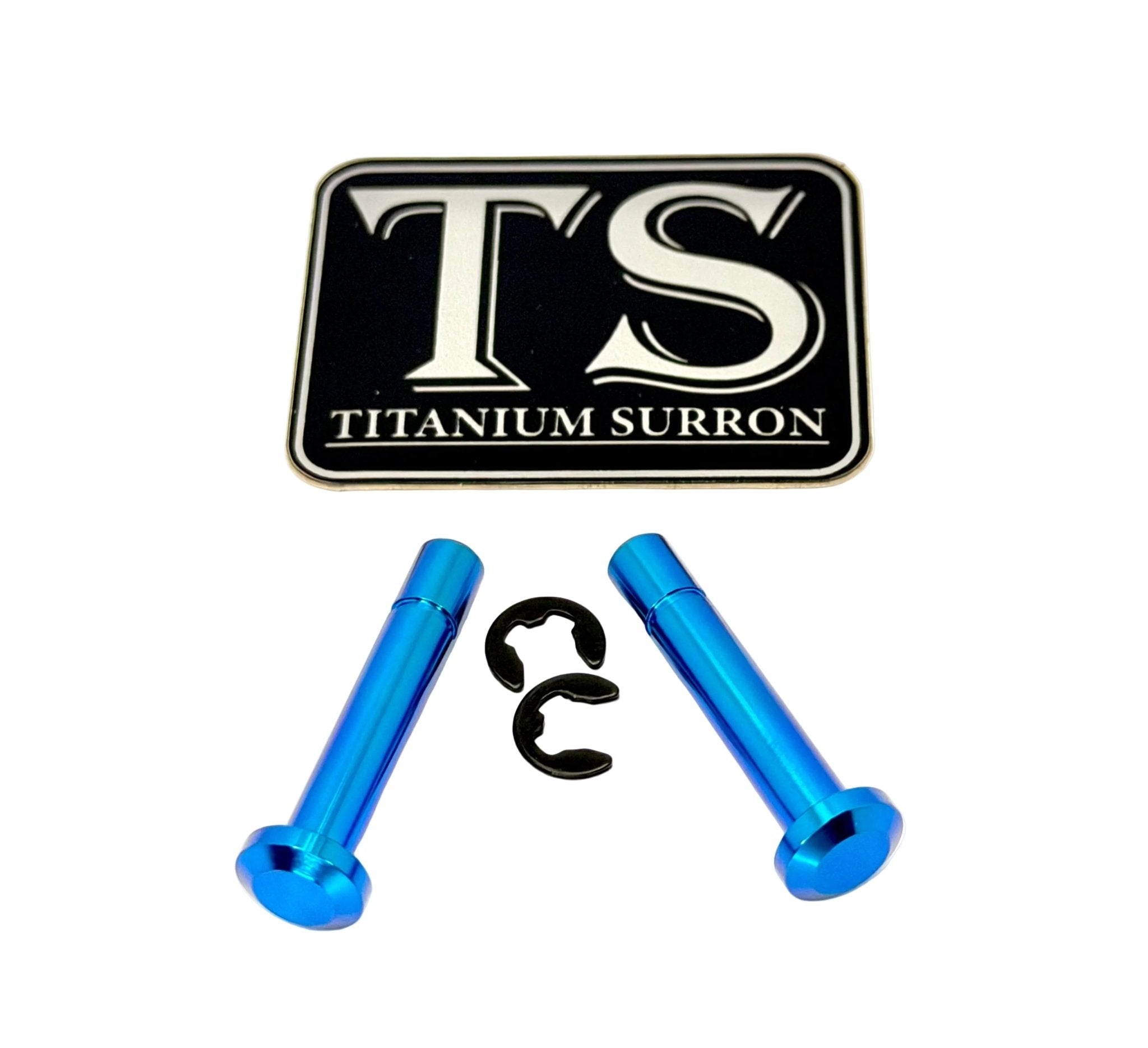 Titanium Battery Lid Pins - Surron LBS LBX, Segway X160 X260