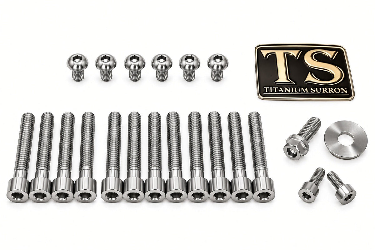 Titanium Bolt Kit for Sirris F43 Fork (22 Pieces)