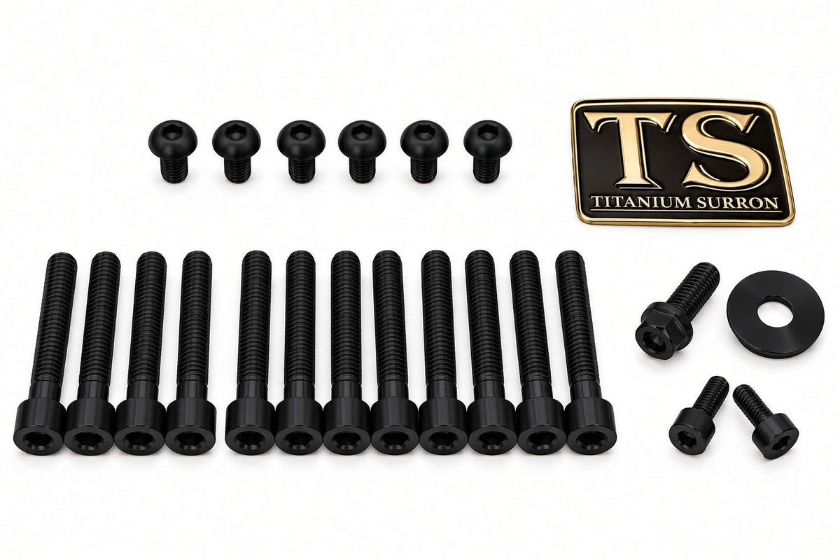 Titanium Bolt Kit for Sirris F43 Fork (22 Pieces)