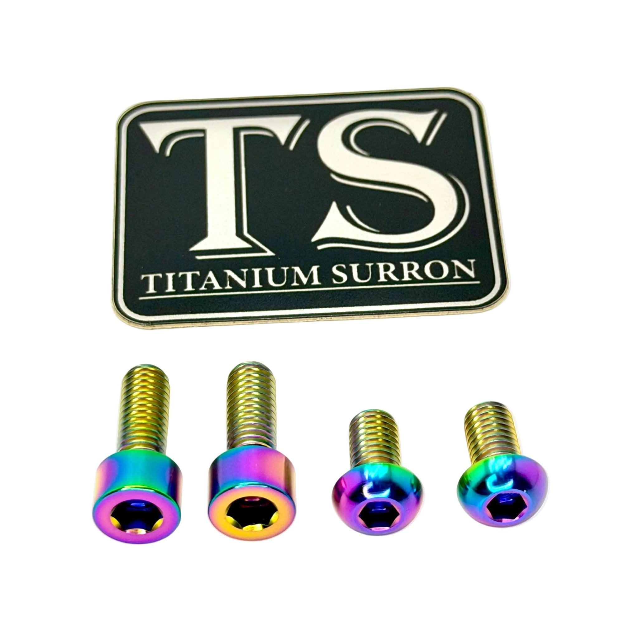 Titanium Controller Mount Bolts for Surron, Talaria Sting & XXX, E-Ride Pro