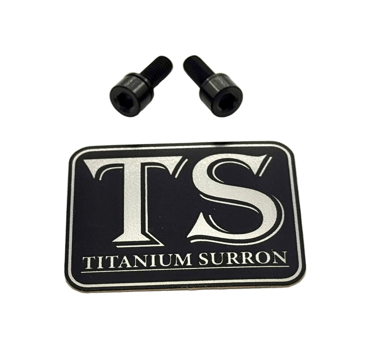 Titanium E-Moto Headlight Mount Bolts