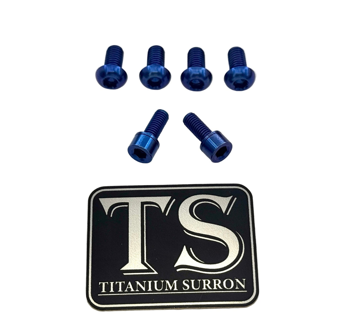 Titanium E-Moto Headlight Mount Bolts