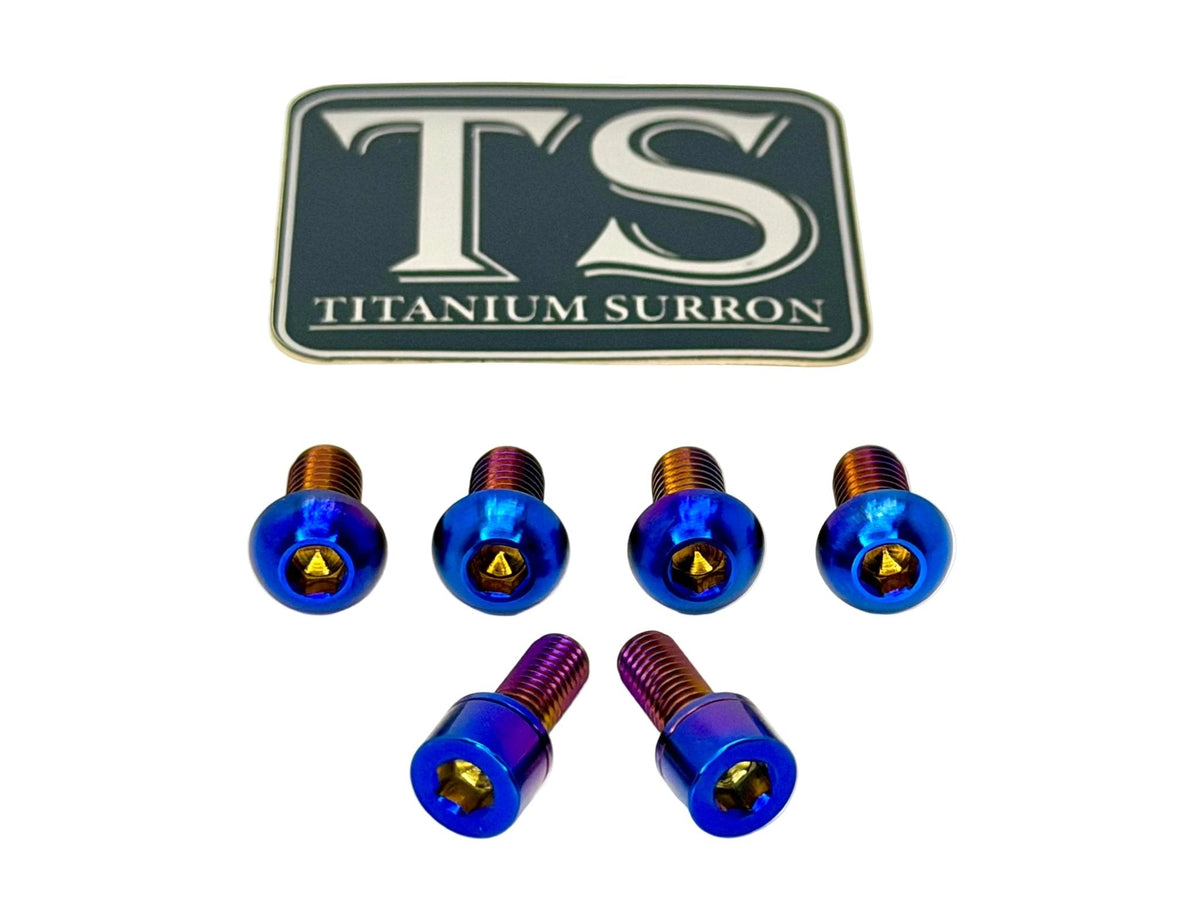 Titanium E-Moto Headlight Mount Bolts