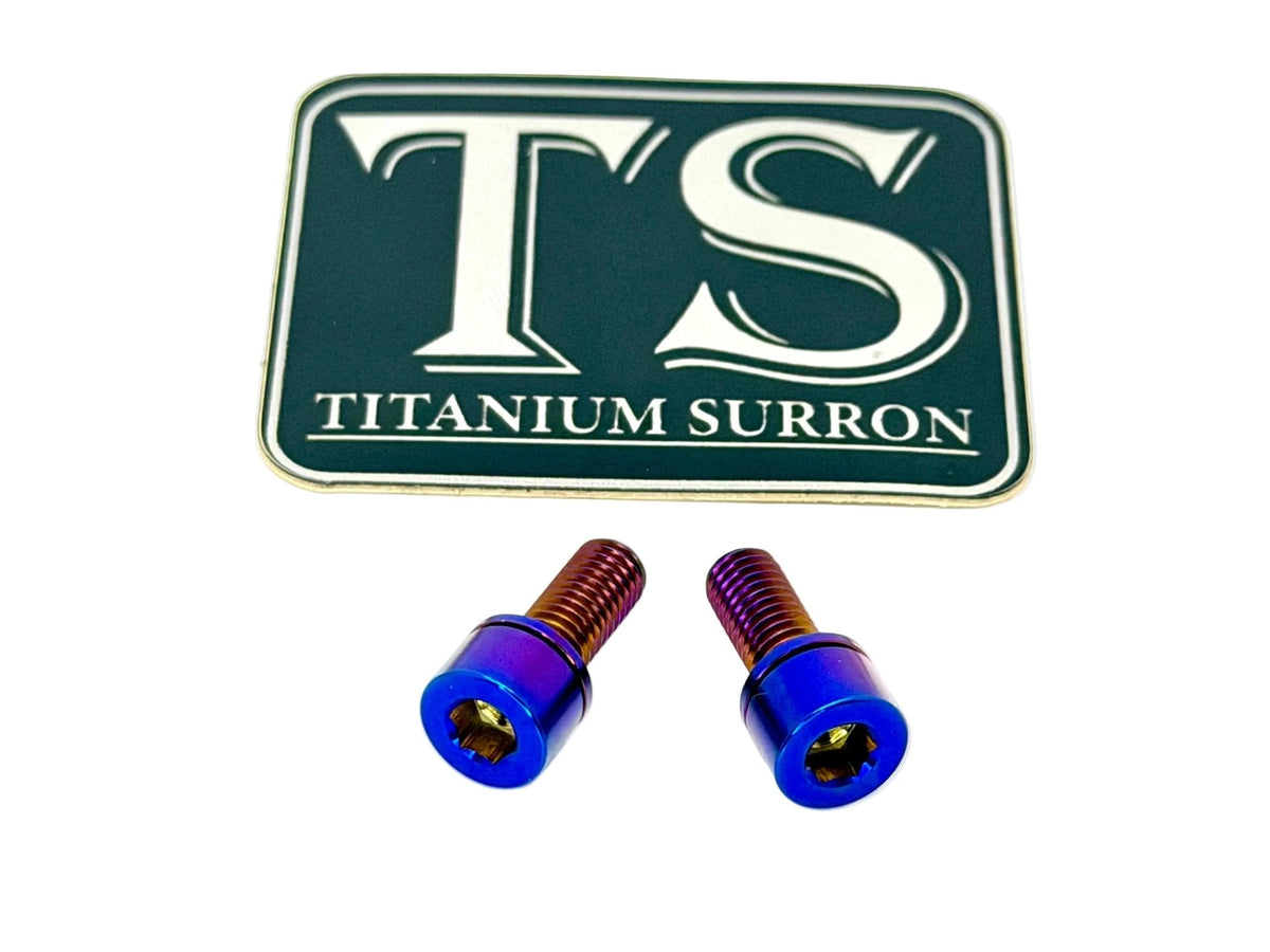 Titanium E-Moto Headlight Mount Bolts