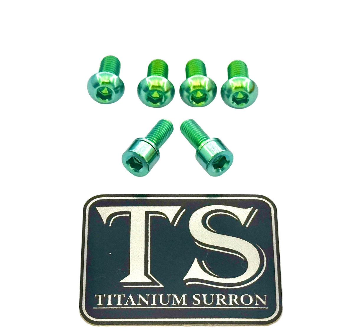 Titanium E-Moto Headlight Mount Bolts