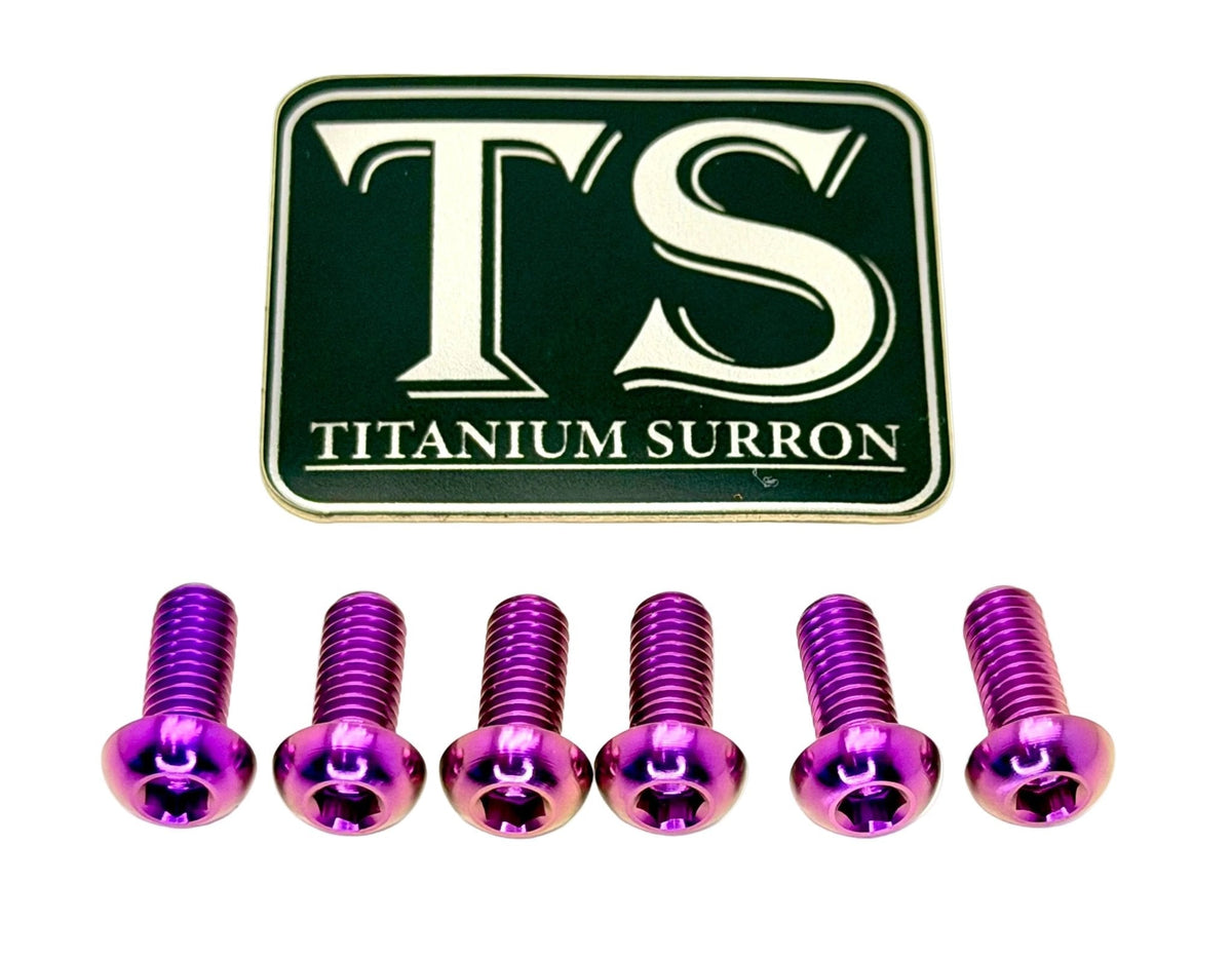 Front Rotor Screws - Surron, Talaria, Segway Titanium